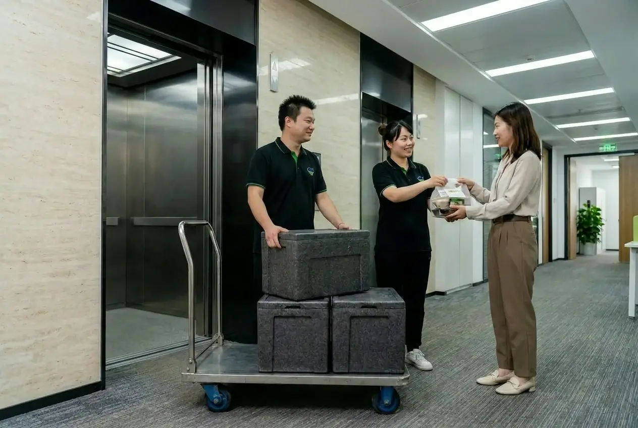 送达后，面对面交接